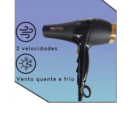 Imagem de Secador De Cabelo 5000 W De Potência 110v Barato Uso Profissional