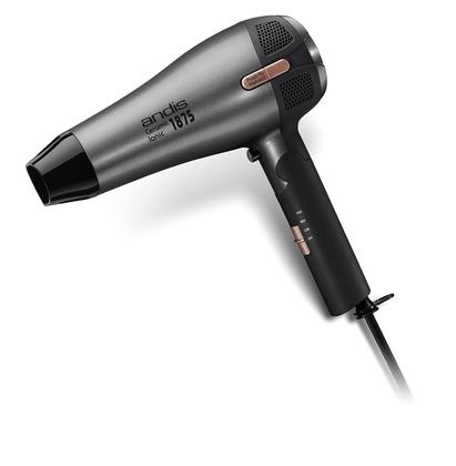 Imagem de Secador de cabelo Andis 80280 Fold-n-Go 1875W Ceramic Ionic Preto/Prata