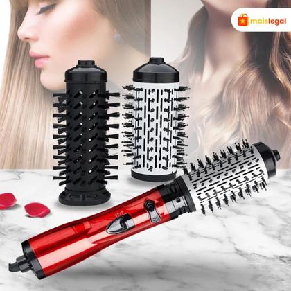 Imagem de Secador De Cabelo Britania Profissional 2100w Ions Tourmaline Ar Quente Frio Tubi Com Difusor Cachos Escova Rotativa 1000w Protect