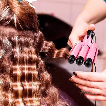 Imagem de Secador De Cabelo Britania Profissional 2100w Ions Tourmaline Ar Quente Frio Tubi Com Difusor Cachos Modelador Cacheador Triondas Bivolt