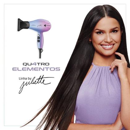 Imagem de Secador de Cabelo By Juliette Mondial Azul/Rosa 1200W 220V - SCP-JU-03