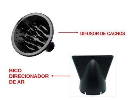 Imagem de Secador De Cabelo Com Difusor Taiff 2000w Style Profissional Salão