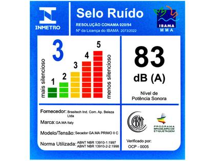 Imagem de Secador de Cabelo GA.MA Italy Ceramic Íon Preto