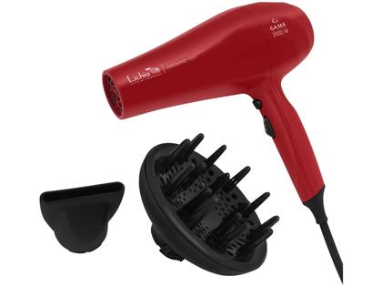 Secador de Cabelo GAMA ITALY Ceramic Íon Vermelho 2100W