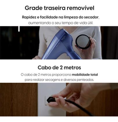Imagem de Secador de Cabelo Glossy Color SEB20 220v 2000w Elgin