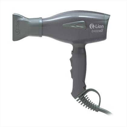 Imagem de Secador de cabelo lion pro 2400w grafite 127v + escova