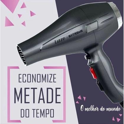 Secador de cabelo Lizze Extreme 2400w 110v - Secador de Cabelo