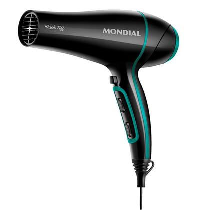 Imagem de Secador de Cabelo Mondial Black Tiff 2000W c/ Tourmaline Íon - Original com NF e Garantia