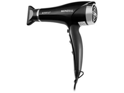 Imagem de Secador de Cabelo Mondial Tourmaline Íon Preto