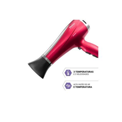 Imagem de Secador De Cabelo Philco Bivolt 2200w Original Lançamento