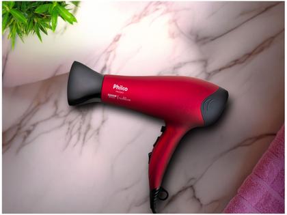 Imagem de Secador de Cabelo Philco Íons Tourmaline Cherry 2200W 2 Velocidades PSC2350