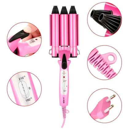 Imagem de Secador De Cabelo Philco Profissional 2200w Ion Stilo Rosa Difusor Cachos Modelador Triondas EX Bivolt