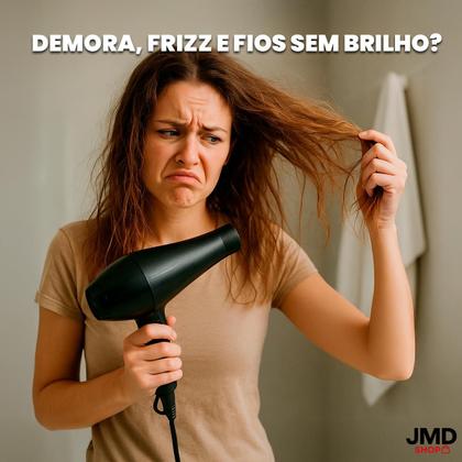 Imagem de Secador de Cabelo Profissional 1600W 2200W Bocal Direcionador 127V