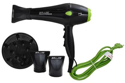 Imagem de Secador De Cabelo Profissional Volcano4200/2400W 220V Verde