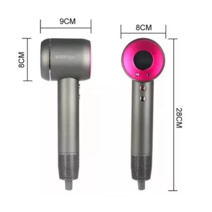 Imagem de Secador de Cabelo Supersônico Cinza com 5 Encaixes 220V