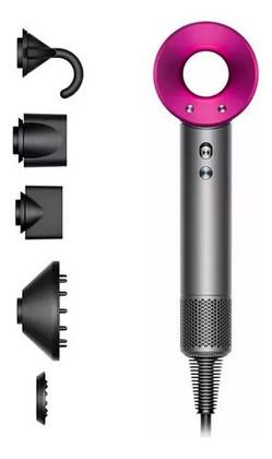 Imagem de Secador de cabelo supersonico modelo dyson com 6 acessórios inclusos