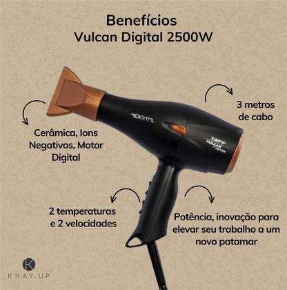 Imagem de Secador de Cabelo - Taiff - Vulcan Digital - Original 2500W
