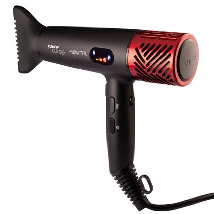 Imagem de Secador de cabelo turbe digital preto taiff 2400w 220v