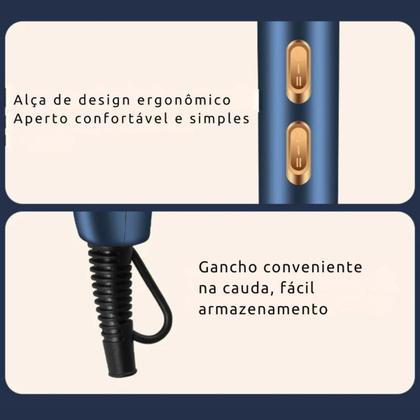 Imagem de Secador De Cabelos Com Difusor Profissional Leve CABO DE 1,75M Potente