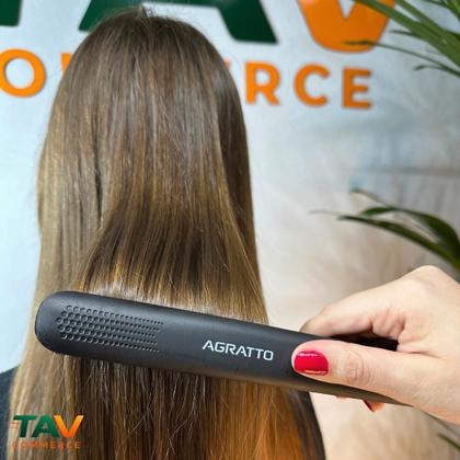 Imagem de Secador De Cabelos Profissional Bivolt DIFUSOR E Chapinha 230C E Modelador 2 EM 1 CACHOS DE 25MM E 32MM