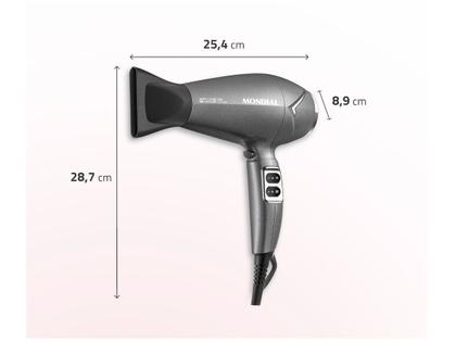 Imagem de Secador de Cabelos Space Shine Mondial Grafite SC-20