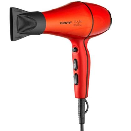 Imagem de Secador de Cabelos Taiff Style 2000W Profissional Com 3 Níveis de Temperaturas 2 Velocidades Jato Ar Frio