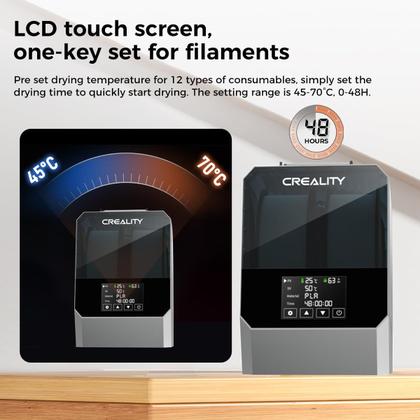 Imagem de Secador de filamentos Creality Space Pi Plus com 2 bobinas PLA PETG ABS