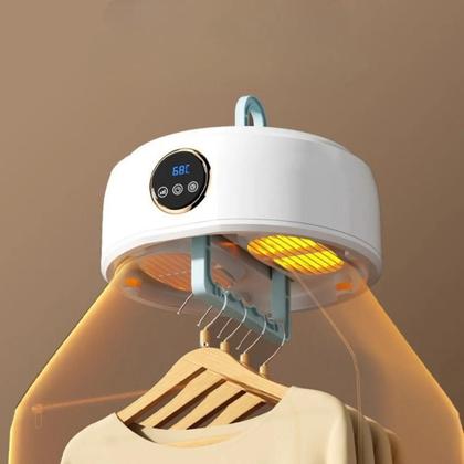 Imagem de Secador de Roupas Portátil 600W Dobrável Secagem Rápida para Dormitório e Apartamento 110V ou 220V