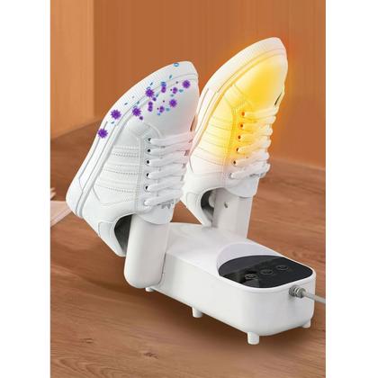 Imagem de Secador de Tenis Sapato Eletrico Bota Meia Calçado Temporizador Multitemperatura Previne Odor Limpeza Higienico