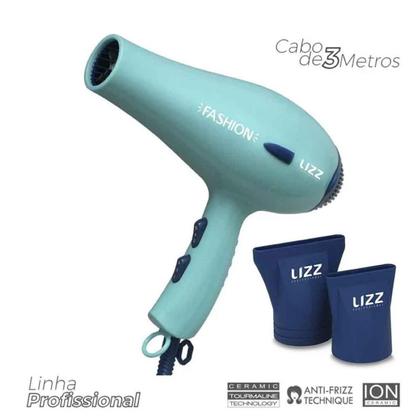Imagem de Secador Fashion 2150 Watts 127v Verde - Lizz Profissional