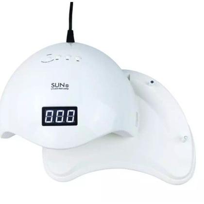 Imagem de SECADOR PARA UNHA, Cabine Led Uv Sun One 5 Digital Com Timer Sensor Bivolt 48w