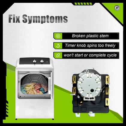 Imagem de Secador Timer Salugre WE04X25280 compatível com GE Hotpoint