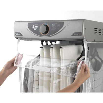Imagem de Secadora De Roupas Fischer Super Ciclo 8kg PRATA 220V