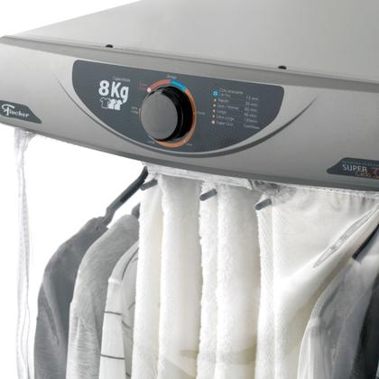 Imagem de Secadora de Roupas Super Ciclo 220V Cinza 8kg C/ Timer Fischer
