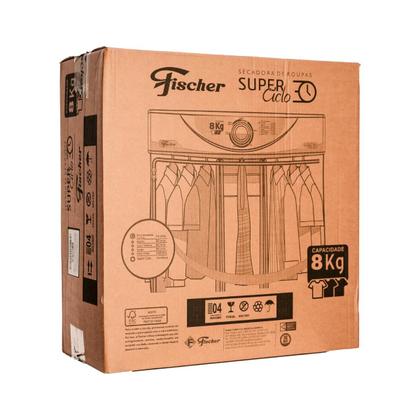 Imagem de Secadora de Roupas Super Ciclo 220V Cinza 8kg C/ Timer Fischer