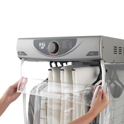 Imagem de Secadora de  Roupas Super Ciclo Fischer 8kg 220V Prata Silver - Casa dos Fogões