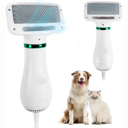Imagem de Secadora Elétrica 2 em 1 Para Secar e Alisar Pets 110v