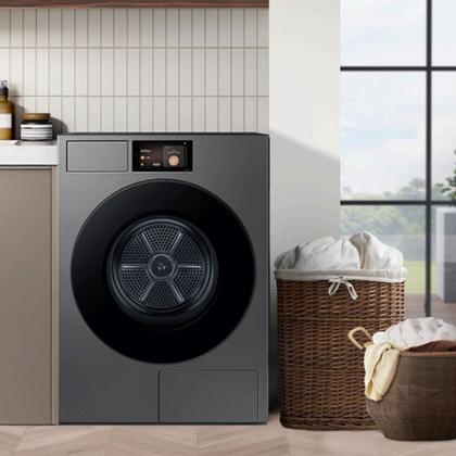 Imagem de Secadora Samsung Bespoke Heatpump AI 20Kg Inox DV90F20CD
