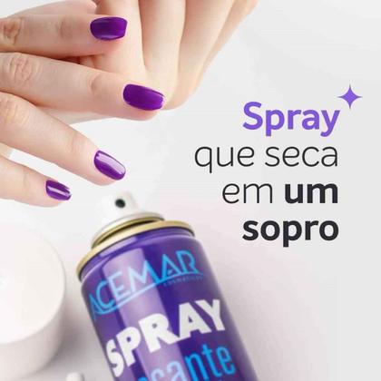 Imagem de Secante de Esmalte Spray Óleo de Cravo 400ml - Acemar
