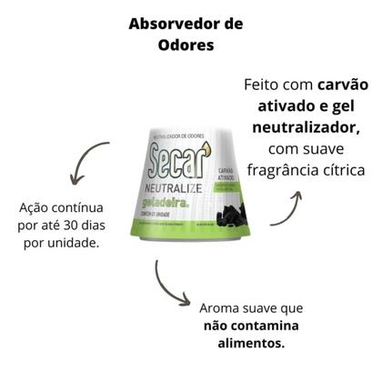 Imagem de Secar Neutralizador De Odores Geladeira 38 Gramas
