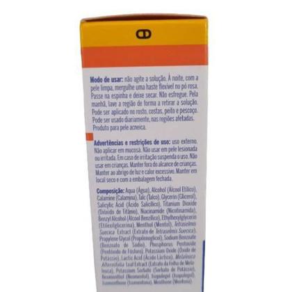 Imagem de Secativo Facial Bifasico Acne Espinha Oleosidade Acnezil 20mL Cimed Acido Salicilico