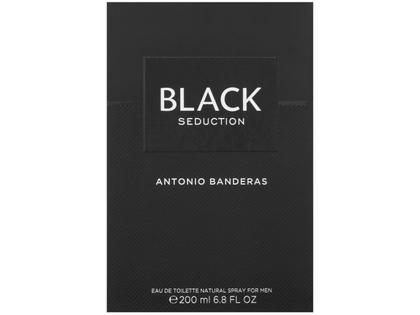 Imagem de Seduction in Black Antonio Banderas Edt Masc 200ml