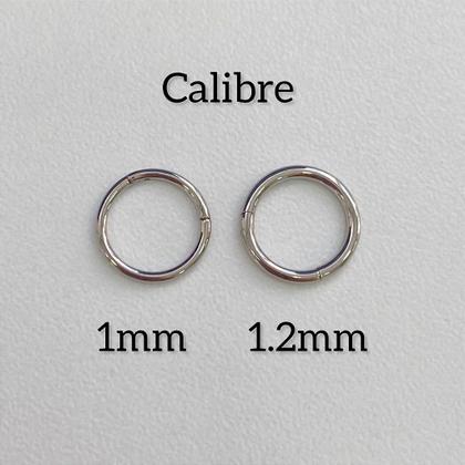 Imagem de SEGMENTO TITÂNIO CLICKER - Argolinha com Fecho Clicker