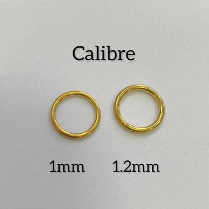 Imagem de Segmento titânio dourado clicker 1mm e 1,2mm