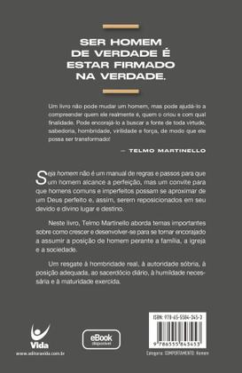 Imagem de Seja homem - vida - Editora Vida -  