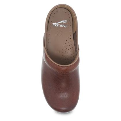 Imagem de Sela sem cadarço profissional Clogs Dansko Full Grain 7,5-8 M EUA