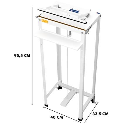 Imagem de Seladora de Pedal 35cm Para Embalagens PE/PP Compacta SP350D Sulpack