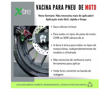 Imagem de Selante Anti Furo Para Pneu Câmara Xtire Moto Cg Tiran Fan Fazer Lander Cb Xre - 1 Frasco 250ml