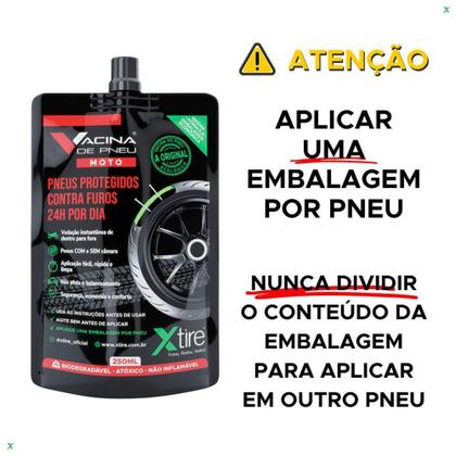 Imagem de Selante De Pneu Moto Blindagem Anti Furos Xtire 250ml