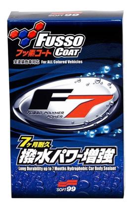 Imagem de Selante Líquido Soft 99 Fusso Coat F7 300ml automotivo profissional proteção uv chuva riscos